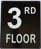 3RD FLOOR SIGN