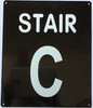 STAIR C SIGNAGE STAIR C SIGNAGE