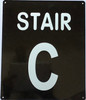 STAIR C BUILDING SIGN STAIR C BUILDING SIGN