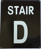 STAIR D HPD SIGN STAIR D HPD SIGN