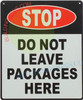 STOP DO NOT LEAVE PACKAGES HERE HPD SIGN STOP DO NOT LEAVE PACKAGES HERE HPD SIGN