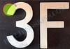 Apartment Number 3F BUILDING SIGN Apartment Number 3F BUILDING SIGN