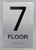 7th Floor Sign-Tactile Signs 7th Floor Sign-Tactile Signs