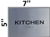 Kitchen DOB SIGN Braille DOB SIGN with Raised Tactile Graphics and Letters Kitchen DOB SIGN Braille DOB SIGN with Raised Tactile Graphics and Letters