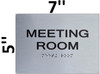 Meeting Room Sign-BUILDING SIGNBraille BUILDING SIGNwith Raised Tactile Graphics and Letters Meeting Room Sign-BUILDING SIGNBraille BUILDING SIGNwith Raised Tactile Graphics and Letters
