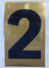 Apartment number sign 2 Apartment number sign 2