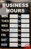 Business Hours HPD SIGN Business Hours HPD SIGN