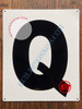 Large Letter Q-Metal SignParking LOT BUILDING SIGN Large Letter Q-Metal SignParking LOT BUILDING SIGN