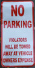 No Parking Any Time Violators Will Be Towed Away at Vehicle Owner's Expense Extra Large Sticker No Parking Any Time Violators Will Be Towed Away at Vehicle Owner's Expense Extra Large Sticker