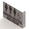 Gender Neutral Restroom Projection Sign- Gender Neutral Restroom 3D HPD SIGN Gender Neutral Restroom Projection Sign- Gender Neutral Restroom 3D HPD SIGN
