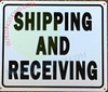 Shipping and Receiving BUILDING SIGNShipping and Receiving BUILDING SIGN Shipping and Receiving BUILDING SIGNShipping and Receiving BUILDING SIGN