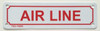 AIR LINE  Signage