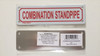 Combination Standpipe  Signage