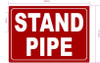 FD STAND PIPE SIGN
