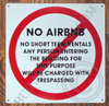 FD NO SHORT TERM RENTAL SIGN