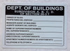 HPD HPD DEP OF BUILDING SUBDIVISION A,B,C,D SIGN