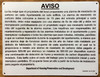 SPANISH CARBON MONOXIDE COMPLIANCE SIGN NYC HPD COMPLIANCE SIGN