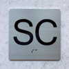 NYC ELEVATOR SC FLOOR SIGN