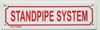 Standpipe System  Sign