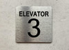 NYC ELEVATOR NUMBER 3 THE PARK AVE LINE SIGN