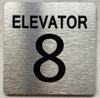 ELEVATOR NUMBER 8 THE PARK AVE LINE SIGN