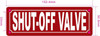 NYC SHUT-OFF VALVE SIGN