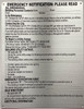 HPD HPD EMERGENCY NOTIFICATION SIGNS