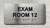 FD EXAM ROOM SIGNS WITH RAISED LETTERS THE PARK AVE LINE (EXAM ROOM 12)