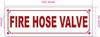 NYC FIRE HOSE VALVE SIGN