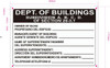 HPD DEPT OF BUILDINGS SUBDIVISION A