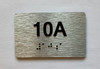 Apartment Number Unit 10A Compliance Sign