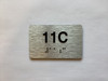 Apartment Number unit 11C Hpd Sign
