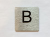 Elevator Floor Number / Elevator Jamb Plate B Safety Sign