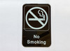 NO SMOKING Restaurant Compliance Sign