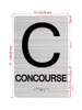 FLOOR C - CONCOURSE Hpd Sign