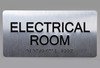 ELECTRICAL ROOM Hpd Sign