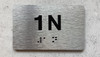 APT# 1N SILVER Ada Sign