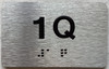 APT# 1Q SILVER Sign