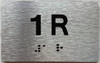 APT# 1R SILVER Sign
