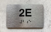 APT# 2E SILVER Compliance Sign