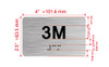 APT# 3M SILVER Hpd Sign