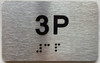 APT# 3P SILVER Sign