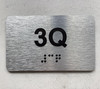 APT# 3Q SILVER Safety Sign