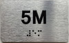 APT# 5M SILVER Sign