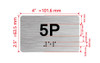 APT# 5P SILVER Hpd Sign
