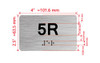 APT# 5R SILVER Hpd Sign