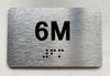 APT# 6M SILVER Ada Sign