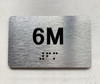 APT# 6M SILVER Safety Sign