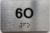 APT# 6O SILVER Sign