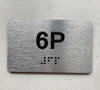 APT# 6P SILVER Compliance Sign